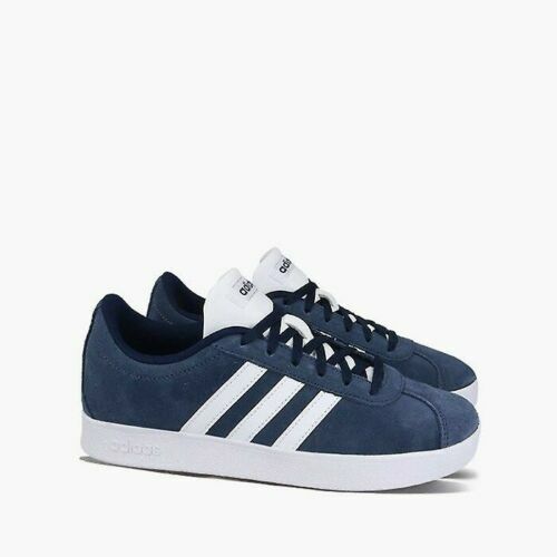 SCARPE ADIDAS DB1828 VL COURT 2.0 K BLU BIANCO UOMO DONNA BAMBINO NUOVA ORIGINAL